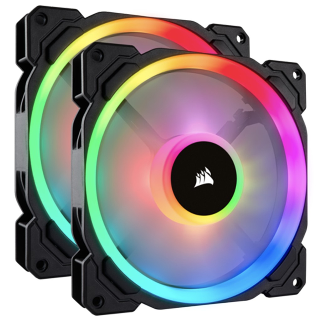 CORSAIR LL140 RGB 2 FAN WITH LIGHTING NODE PRO