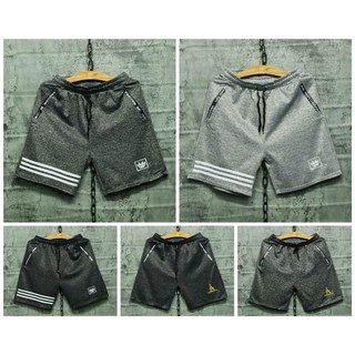 กางเกง Elastic waist short กางเกงขาสั้นผู้หญิง-ผู้ชาย กางเกงขาสั้นออกกำลังกาย unisex