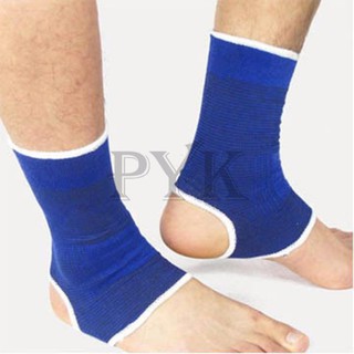 ﻿Ankle Support อุปกรณ์ป้องกัน พยุงข้อเท้า ที่กระชับกล้ามเนื้อ ปั่นจักรยาน ฟิตเนส ออกกำลังกาย (2คู่)