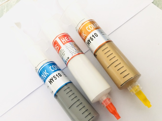 ซิลิโคน cpu อย่างดี 30 g สีเทา สีทอง สีขาว ซิลิโคนทา CPU Thermal Grease