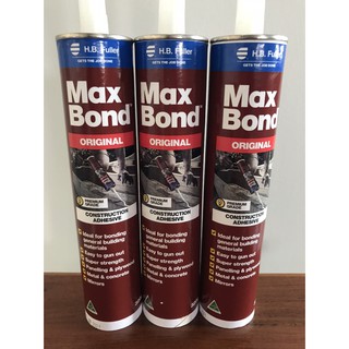 กาวตะปู MaxBond แม็กซ์บอนด์ ขนาด 320 กรัม (1 หลอด)