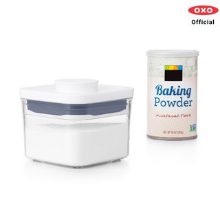 OXO กล่องถนอมอาหาร สี่เหลี่ยมจัตุรัส ขนาดเล็ก 0.4 ลิตร l POP Container Small Square Mini 0.4 L ของแท้ 100%