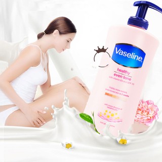 [พร้อมส่ง]โลชั่นบำรุงผิว Vaseline วาสลีน โลชั่น ขนาด 400ml. Vaseline Healthy Even Tone With Vitamin B3 And SPF10