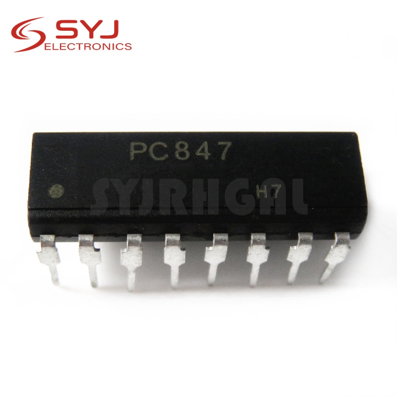 ชิ้นส่วนอะไหล่ชิพ Pc847 847 Ltv847 Ltv-847 Dip-16 Smd-16 10 ชิ้น/ชุด