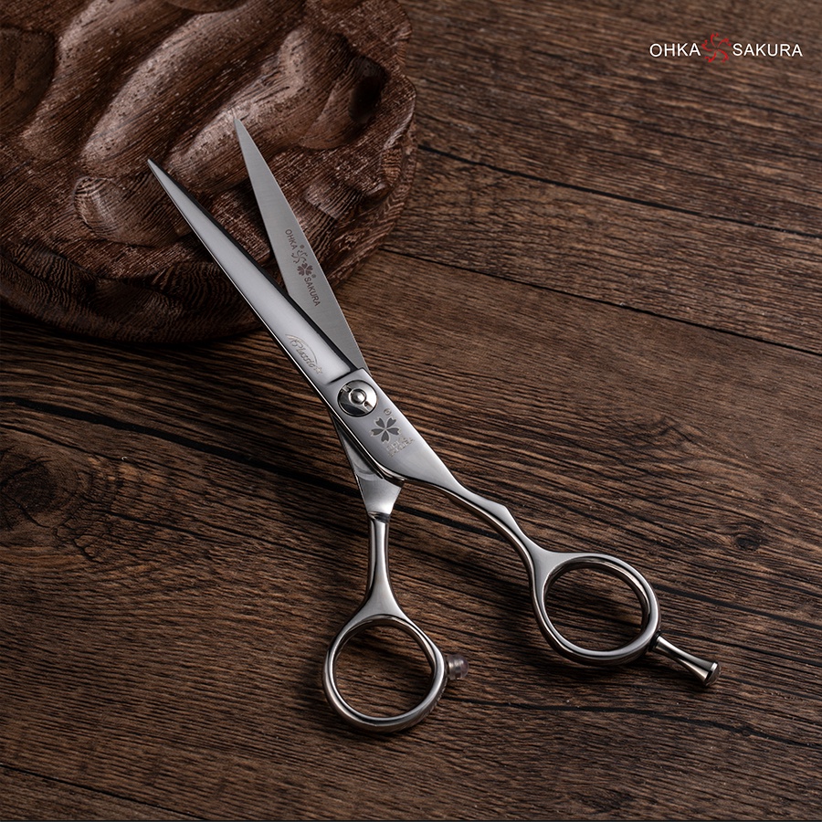กรรไกรตัดผม OHKA SAKURA C600 made in Taiwan  แท้เด้อครับ