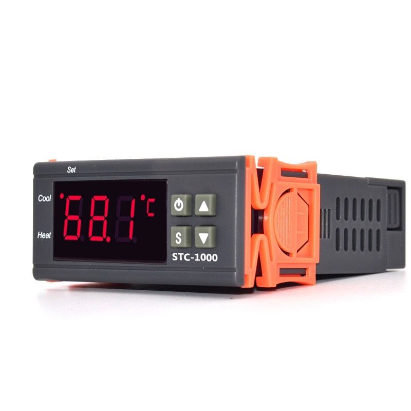 ￼เครื่องควบคุมอุณหภูมิดิจิตอล 12V / 24V / 110V / 220V STC-1000พร้อมส่งในไทย
