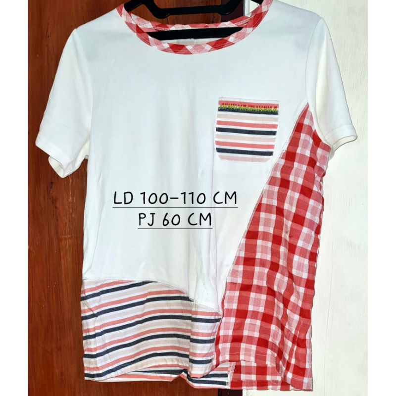 COTTON ON [PRELOVED] เสื้อยืด COTTON BLOUSE ON SIZE 3