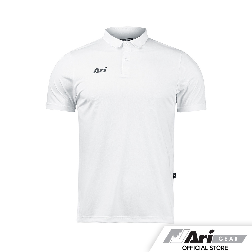 Jerseys 590 บาท ARI CLASSIC BREATHABLE POLO – SALT WHITE/SALT WHITE/BLACK เสื้อโปโล อาริ Breathable สีขาว Sports & Outdoors