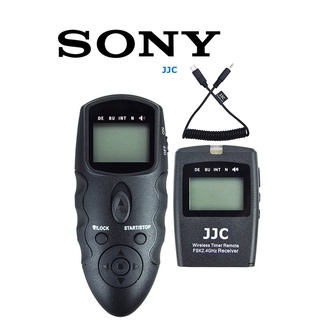 สายลั่นชัตเตอร์ Sony A7III A7RV A7IV A1 A7RIV A7RIII A7SIII A9II A9 รีโมท ไร้สาย JJC WT868 Wireless Shutter Timer Remote