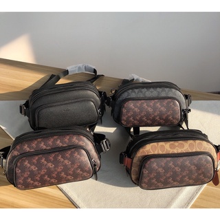 Coach C1062 C1063 C1043 Hitch Belt Bag Women Men Women Waist Chest Pouch Beg . กระเป๋าคาดเอว