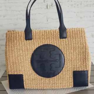 🐘🐘 Tory Burch 53091 ELLA STRAW TOTE