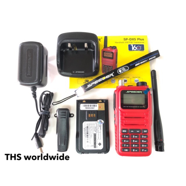 วิทยุสื่อสาร SPEEDER รุ่น SP-DX5 Plus 245MHz กำลังส่ง 5W