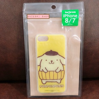 Case iPhone 8/7 from Japan แบบ Soft TPU ลาย Pompompurin สีเหลือง