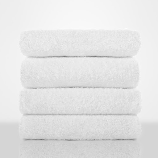 ผ้าเช็ดตัว ผ้าขนหนูโรงแรม น้ำหนัก 453 กรัม/ผืน 12 ปอนด์/โหล สีขาว Blue Sleep