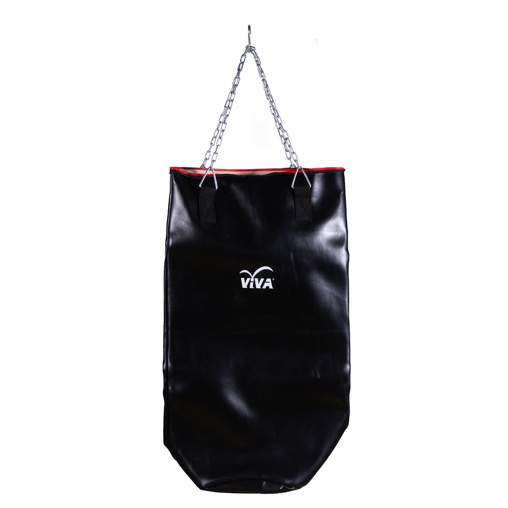 VIVA กระสอบทรายเปล่า หนัง PU ทั้งใบ รุ่น Heavy Bag พร้อมโซ่แขวน (ขนาด 100-120-150-180 ซม.)