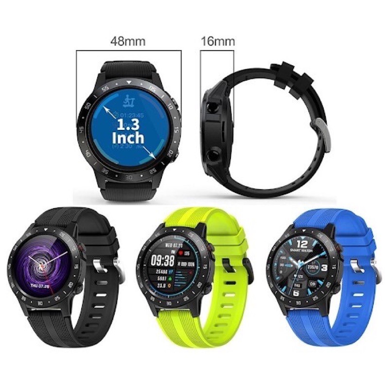 🔥พร้อมส่งด่วนๆ M5/M5S Pro GPS Sport Watch นาฬิกาสุขภาพ ใส่ซิมได้ เมนูภาษาไทย พร้อม GPS ในตัว