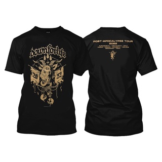 เสื้อยืด ลาย DOWN FOR LIFE - APOCALYPSE TOURสามารถปรับแต่งได้