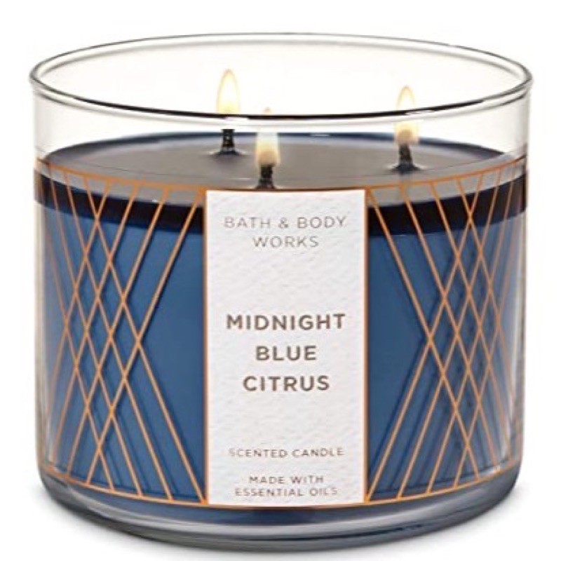 เทียนหอม Bath and body works / midnight blue citrus💙