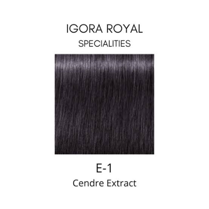 Schwarzkopf Igora Royal Color E-1 60ml.  Shopee Thailand