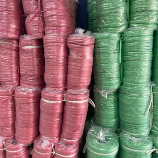 เชือกฟาง [1 kg 1-5" นิ้ว #1ถูกสุดในไทย] B+ Polypropylene Plastic Twine หนา เชือกฟางหนาสีอย่างดี เชือกพลาสติกเกรดเอ