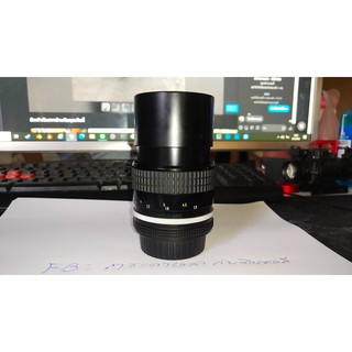 เลนส์มือหมุน nikkon 135 f3.5