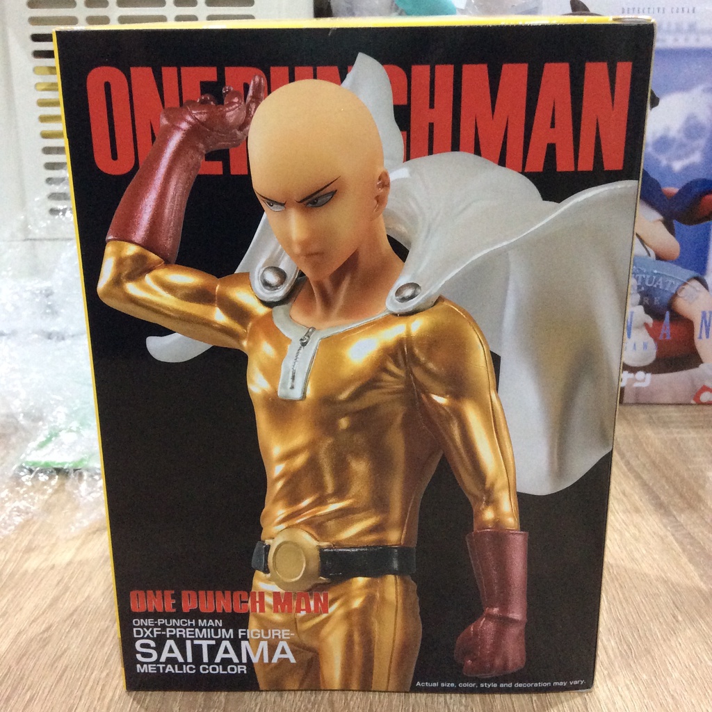 ✅สินค้าพร้อมส่ง : Banpresto One Punch Man DXF-Premium Figure Saitama Metallic Color &gt;&gt; ของแท้ 💯