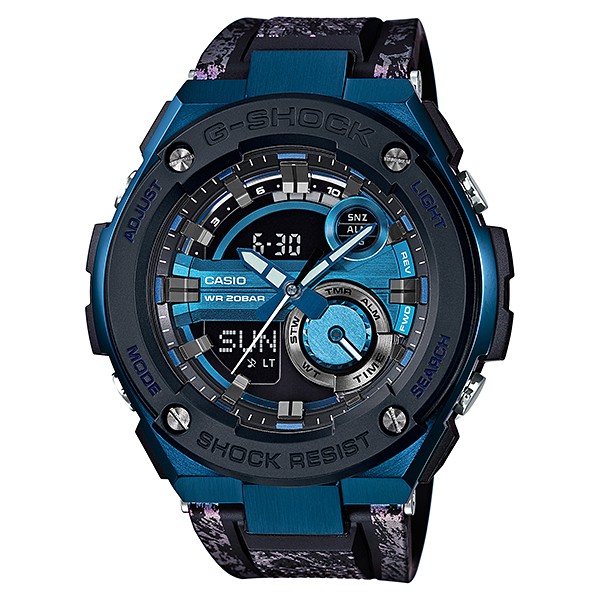 นาฬิกา Casio G-Shock G-STEEL Crystal pattern series รุ่น GST-200CP-2A ของแท้ รับประกัน 1 ปี