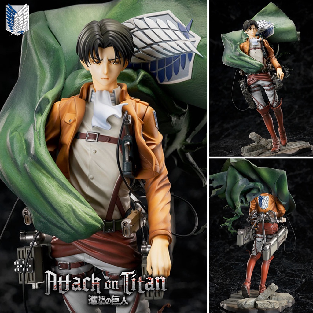 Figure ฟิกเกอร์ ARTFX J Attack on Titan Shingeki No Kyojin ผ่าพิภพไททัน Mikasa Ackerman มิคาสะ แอคเคอร์แมน 1/8 โมเดล