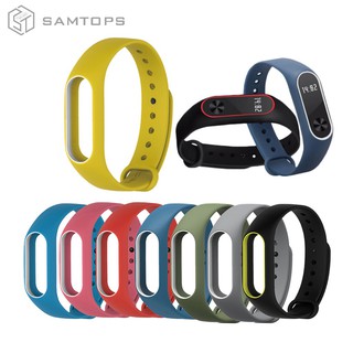 สายนาฬิกาข้อมือสำหรับ Mi Band 2 Bracelet Watchband