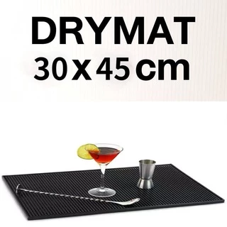 แผ่นยางกันลื่น แผ่นรองบาร์ แผ่นรองเคาเตอร์บาร์ บาร์แมท Bar Mat แผ่นยางรองเชคเกอร์ (A006)