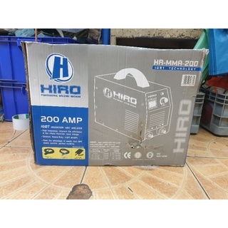 Hiro ตู้เชื่อมไฟฟ้า Inverter 200 amp IGBT Inverter Arc Welder รุ่น HR-MMA 200 บริษัทเดียวกับ Kanto