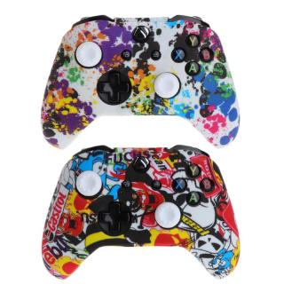 Btsg* ฝาครอบจอยสติ๊ก ซิลิโคน ยอดนิยม และฝาครอบจอยสติ๊ก 2 ชิ้น สําหรับ XBox One X S Controller