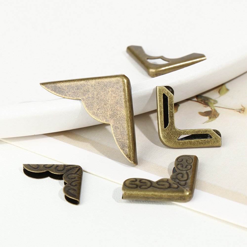 Peny โลหะป้องกันมุม สําหรับตกแต่งสมุดภาพ อัลบั้มรูป DIY 4 ชิ้น - รูปที่ 6