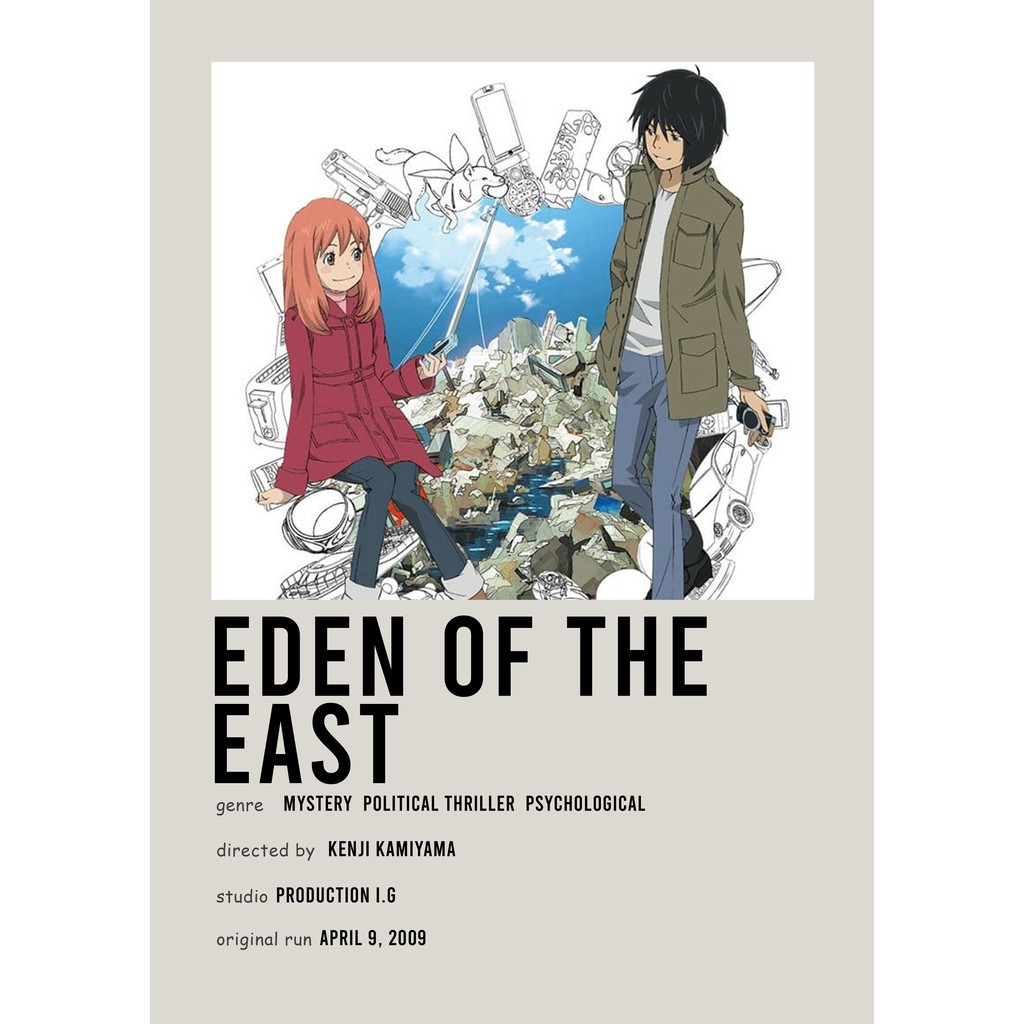โปสเตอร์ อะนิเมะ Eden of the East