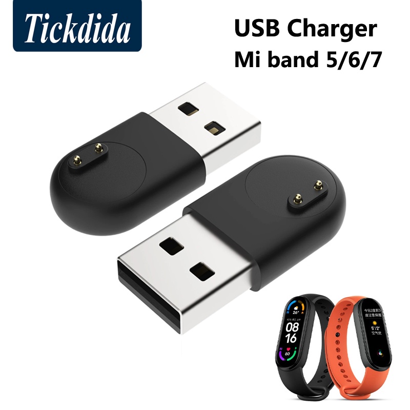 เครื่องชาร์จแม่เหล็ก USB สําหรับ Xiaomi Mi Band 5 6 7 สายชาร์จ Smart Band สายชาร์จสําหรับ Mi Band 7 
