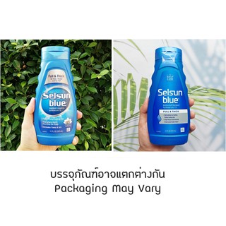 70% OFF ราคา Sale!!! โปรดอ่าน สินค้า EXP: 02/23. แชมพูขวดใหญ่  Selsun Blue® Dandruff Shampoo Full &amp; Thick 325mL