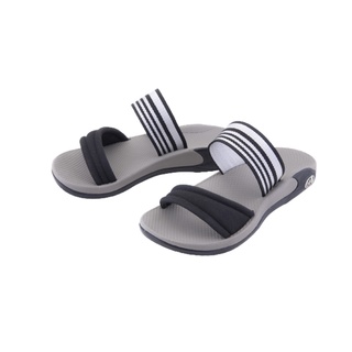 Dortmuend CC214 Black-Multi "The Orthotic Sandals" รองเท้าสุขภาพ บรรเทาอาการเจ็บจากฝ่าเท้าแบน เท้าผิดรูป ฝีกยืนได้ตรง