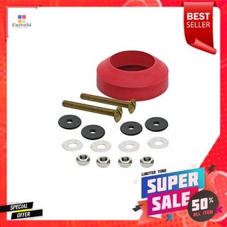 ชุดน๊อตสเตนเลส-ยางรองสีแดง FLUIDMASTER FL-6102TANK-TO-BOWL RED RUBBER GASKET KIT FLUIDMASTER FL-6102