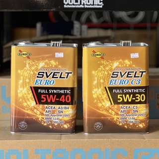 Sunoco Svelt Ester Fullsynthetic Made in Japan ขนาด 4ลิตร