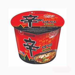 มาม่าเกาหลี Nongshim Shin Big Bowl Noodle Soup Spicy 114g