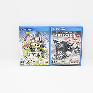 เกมส์ Sony PS-VITA God Eater 2, Digimon story cyber sleuth and God of Wars