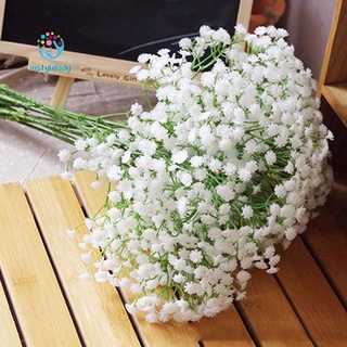 ✌Iy 1 Pc Artificial Babysbreath Gypsophila Silk Flower Wedding DIY Home Decor