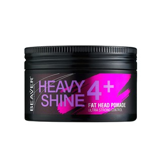 BEAVER MAGOTAN HEAVY SHINE 4+ FAT HEAD POMADE ULTRA STRONG CONTROL