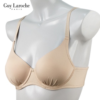 ยกทรง แบรนด์ GUY LAROCHE GB7N71  เสริมโครงอ่อน  4/5 คัพ  ฟองปั้ม Mold Seamless push up บราดันนม ดันทรงสวย