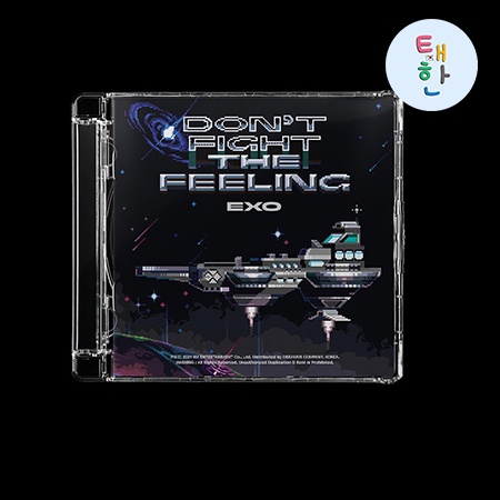 พร้อมส่ง [EXO] SPECIAL ALBUM 'DON’T FIGHT THE FEELING' (JEWEL CASE VER.)