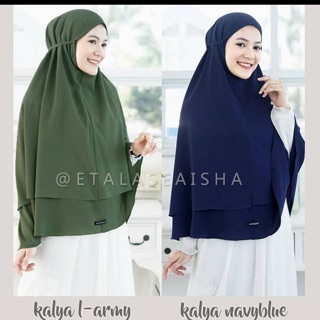 (ชําระเงินปลายทาง) Hijab KALYA SYRIA KHIMAR JUMBO MARYAM AZALEA Two Instant NON PED ANTEM