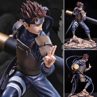 Figure ฟิกเกอร์ Naruto Shippuden นารูโตะ ตำนานวายุสลาตัน Sarutobi Hiruzen Konohamaru ฮิรุเซ็น ซารุโทบิ โคโนฮะมารุ 27 cm