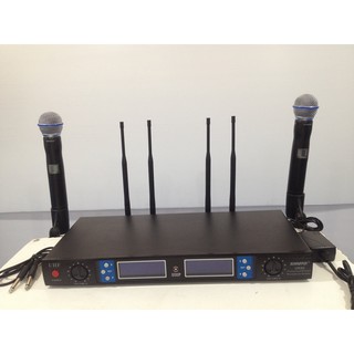 ไมโครโฟนไร้สาย ไมค์ลอย Wireless Microphone System SHURE UR5D Legendary Performance