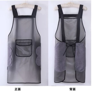 ผ้ากันเปื้อน TPU กันน้ํามัน กันน้ํา เหมาะกับใส่ทํางานครัว ทําอาหาร สําหรับผู้ชายและผู้หญิง ชุดทำงาน
