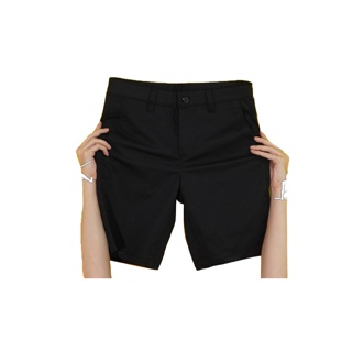 era-won กางเกงขาสั้น รุ่น Premium Shorts Exported Golf Fabric สี BLACK HOMETOWN